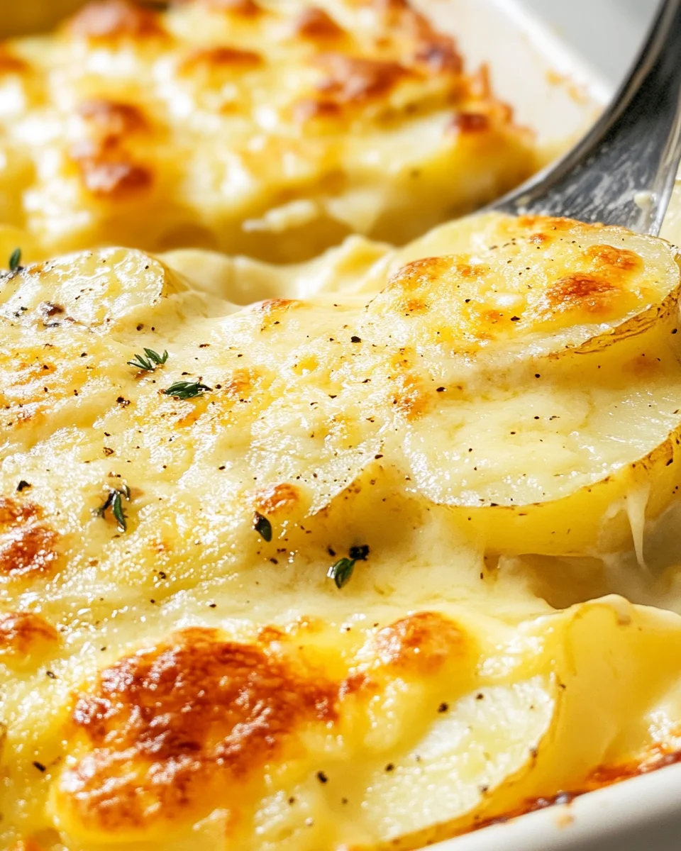 Easy Cheesy Scalloped Potatoes 24 Easy Cheesy Scalloped Potatoes