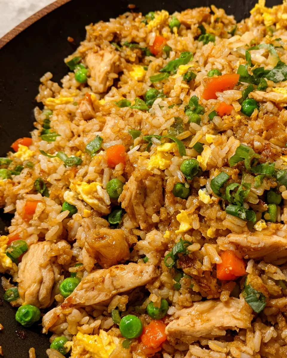 Easy Chicken Fried Rice (Restaurant-Style)