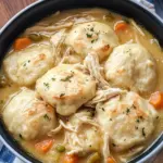 Easy Chicken and Dumplings with Biscuits