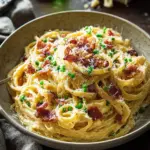 Easy Creamy Carbonara Pasta
