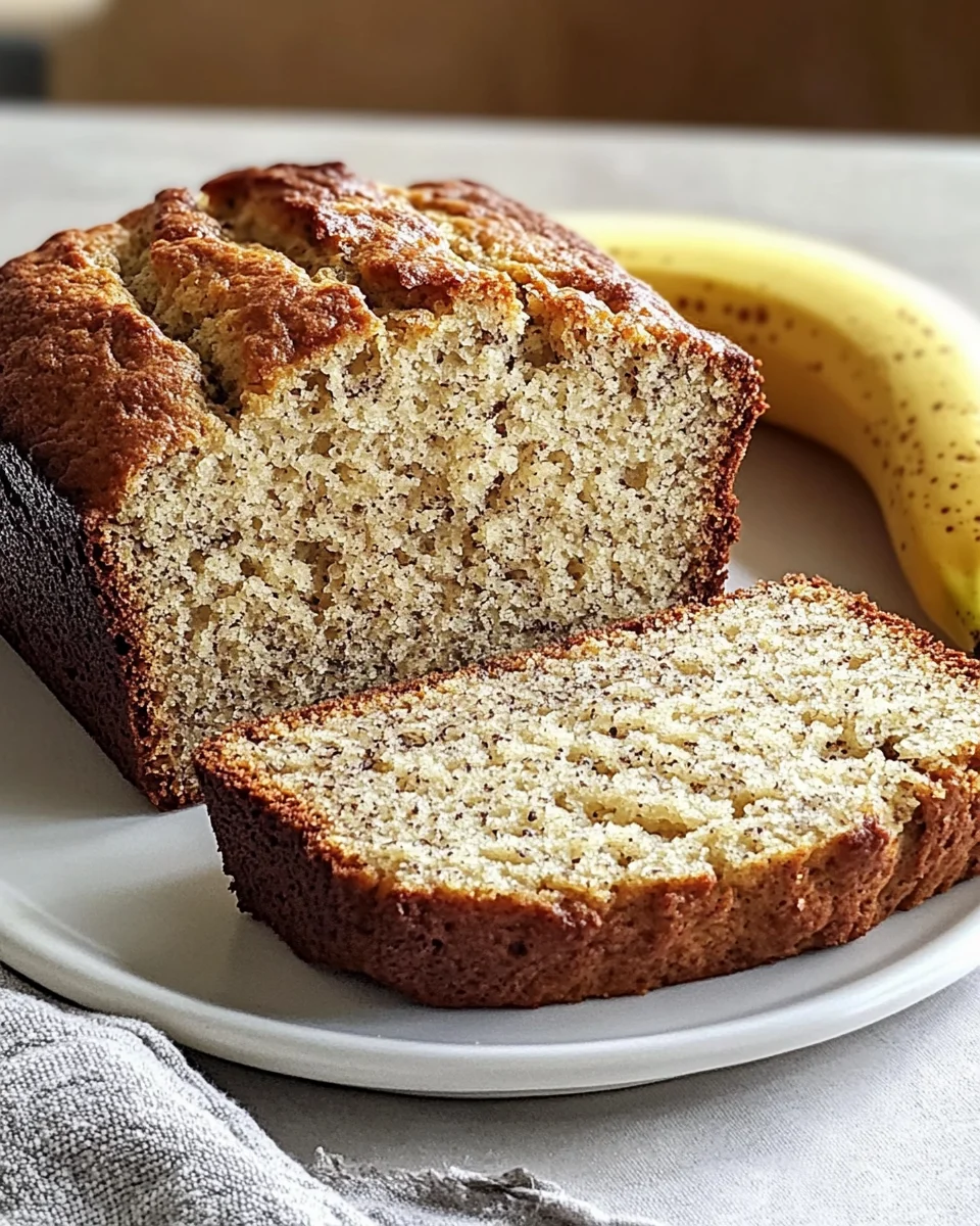 Easy Moist Banana Bread