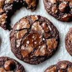 Fudgy Chewy Browkies (Brookies)