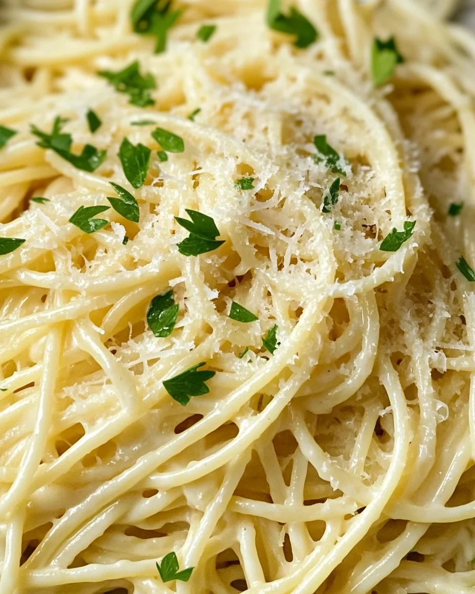 Garlic Parmesan Pasta (One Pot!)