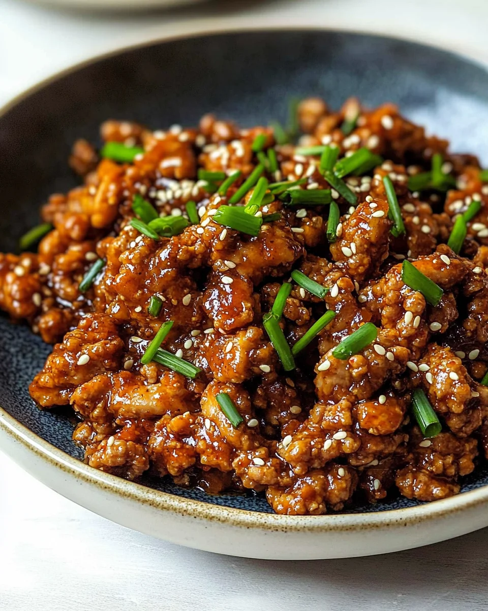 Ground Turkey Recipe (Korean-Style)