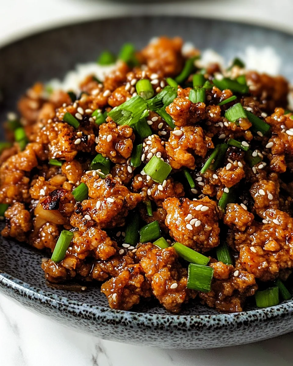 Ground Turkey Recipe (Korean-Style) 20 Ground