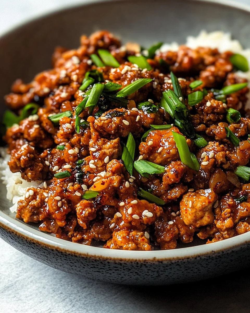 Ground Turkey Recipe (Korean-Style) 21 Ground