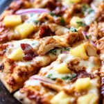 Hawaiian BBQ Chicken Pizza