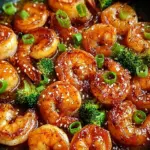 High-Protein Honey Garlic Shrimp