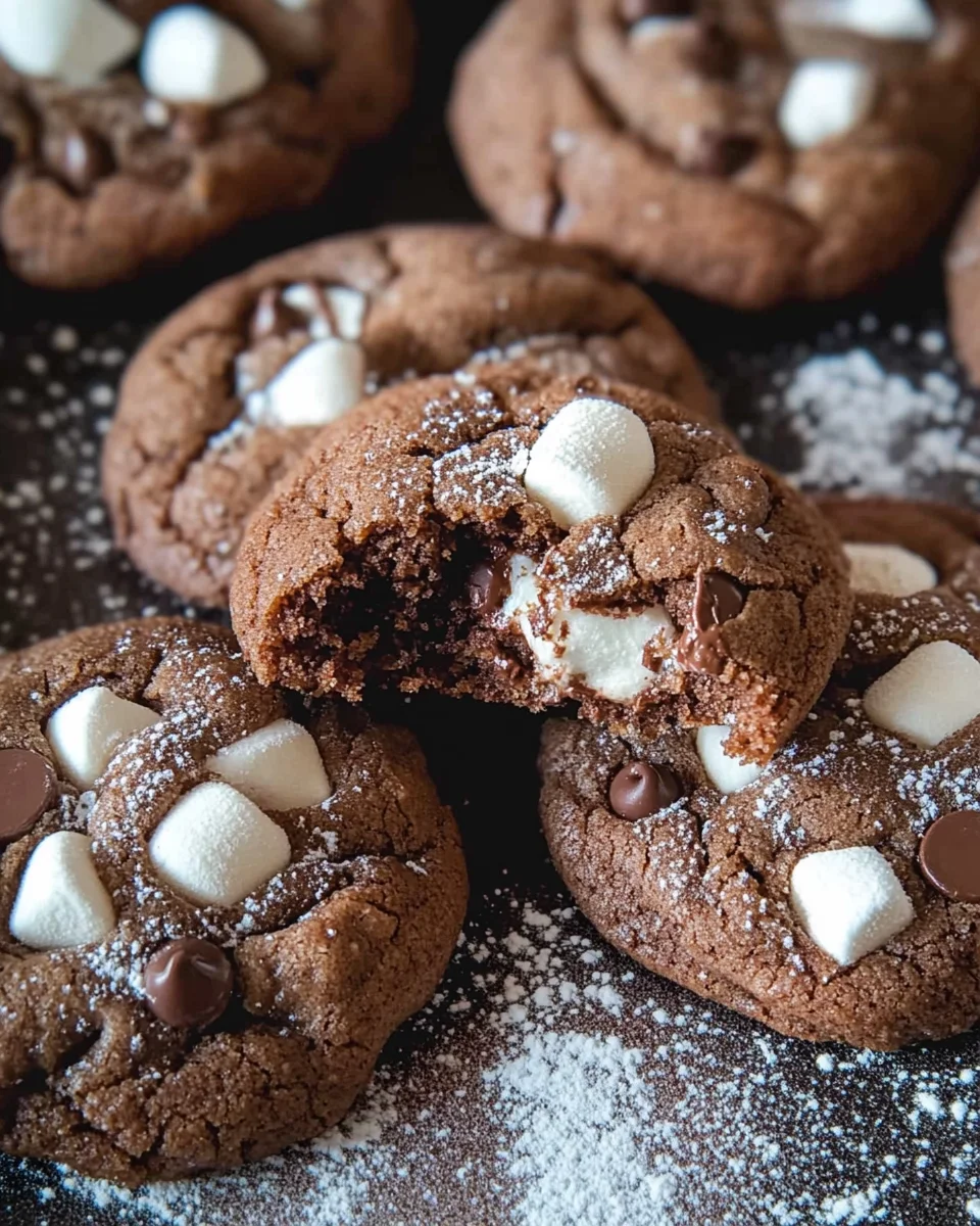 Hot Chocolate Cookies