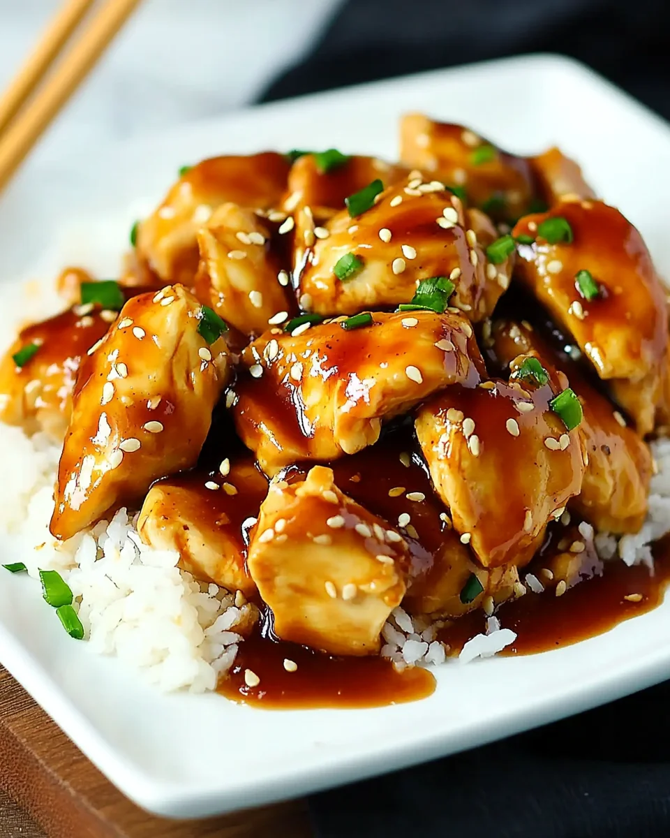 Instant Pot Honey Garlic Chicken