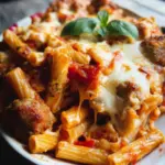 Italian Sausage Penne Casserole