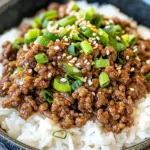 Korean Ground Beef Bowl (25-Minutes)