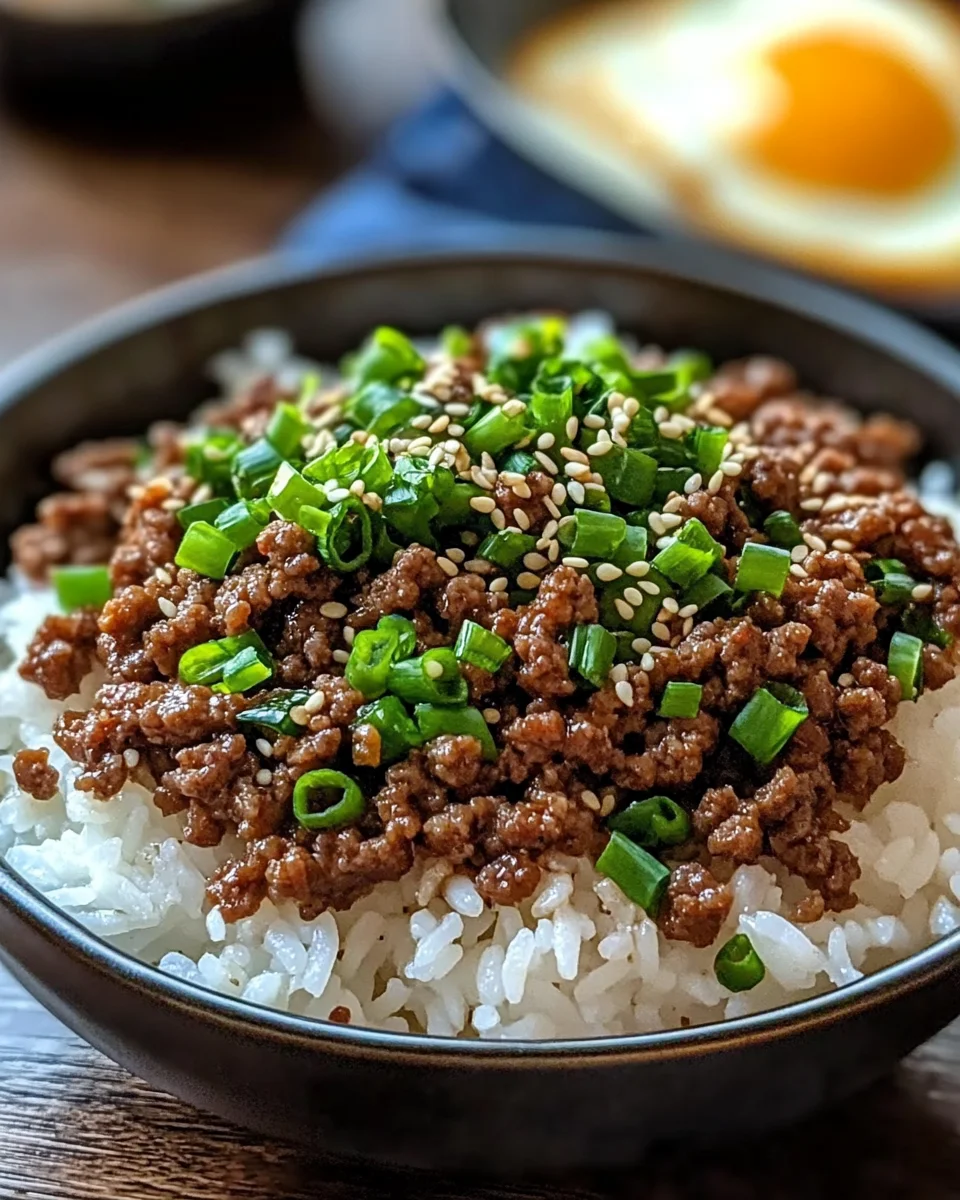 Korean Ground Beef Bowl (25-Minutes)