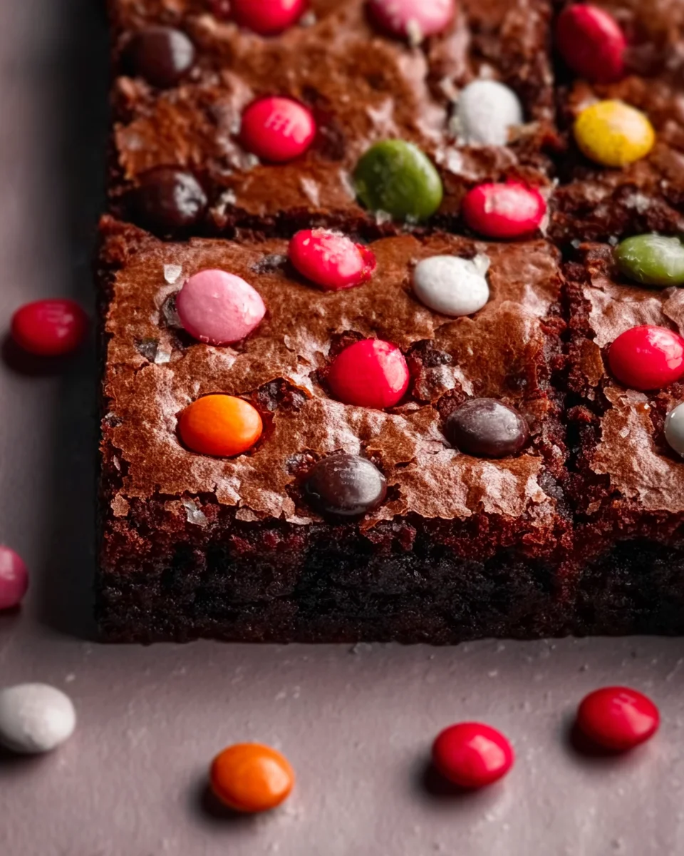MMs Brownies Recipe 2