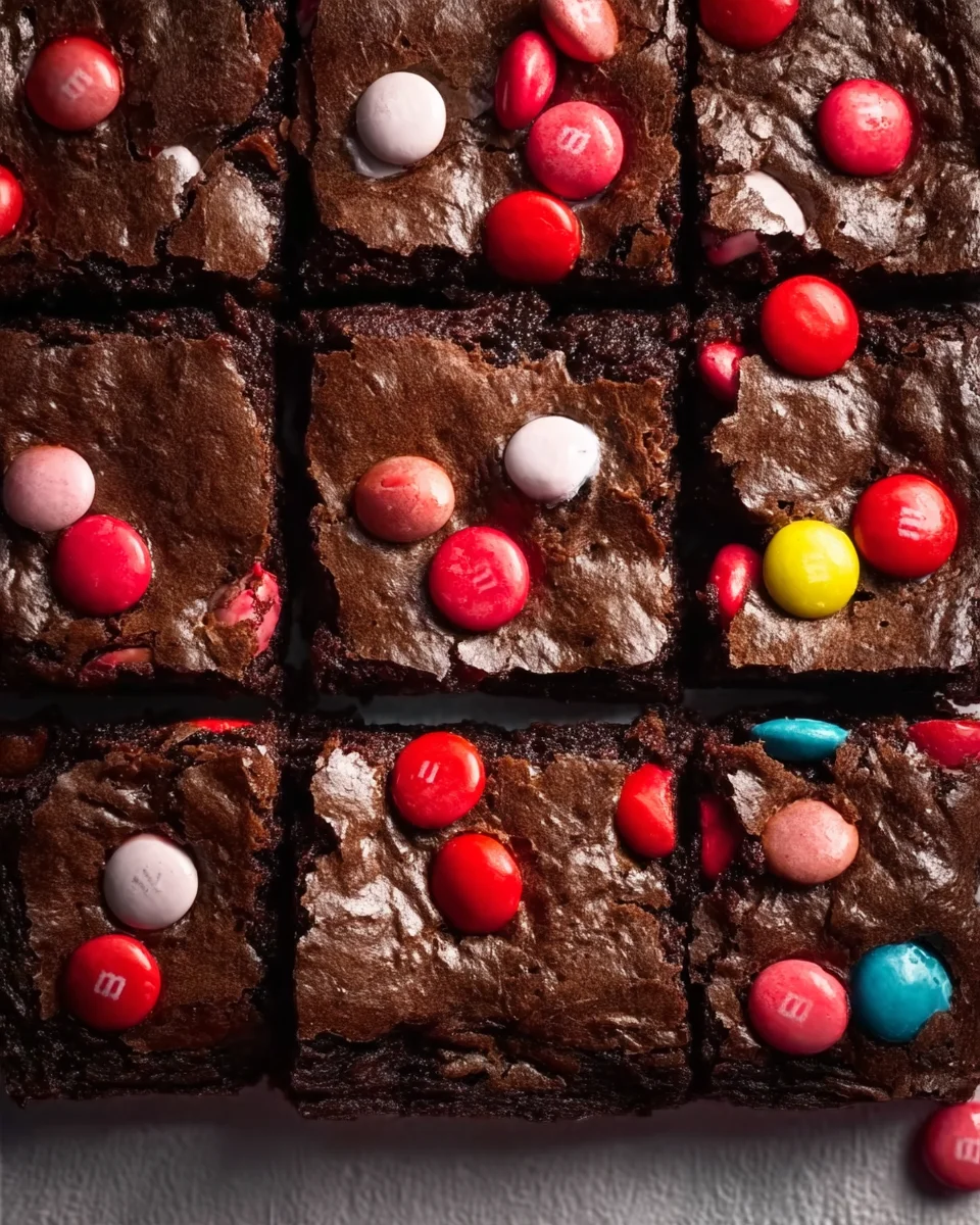 MMs Brownies Recipe 3