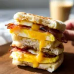 Make Ahead Breakfast Sandwiches