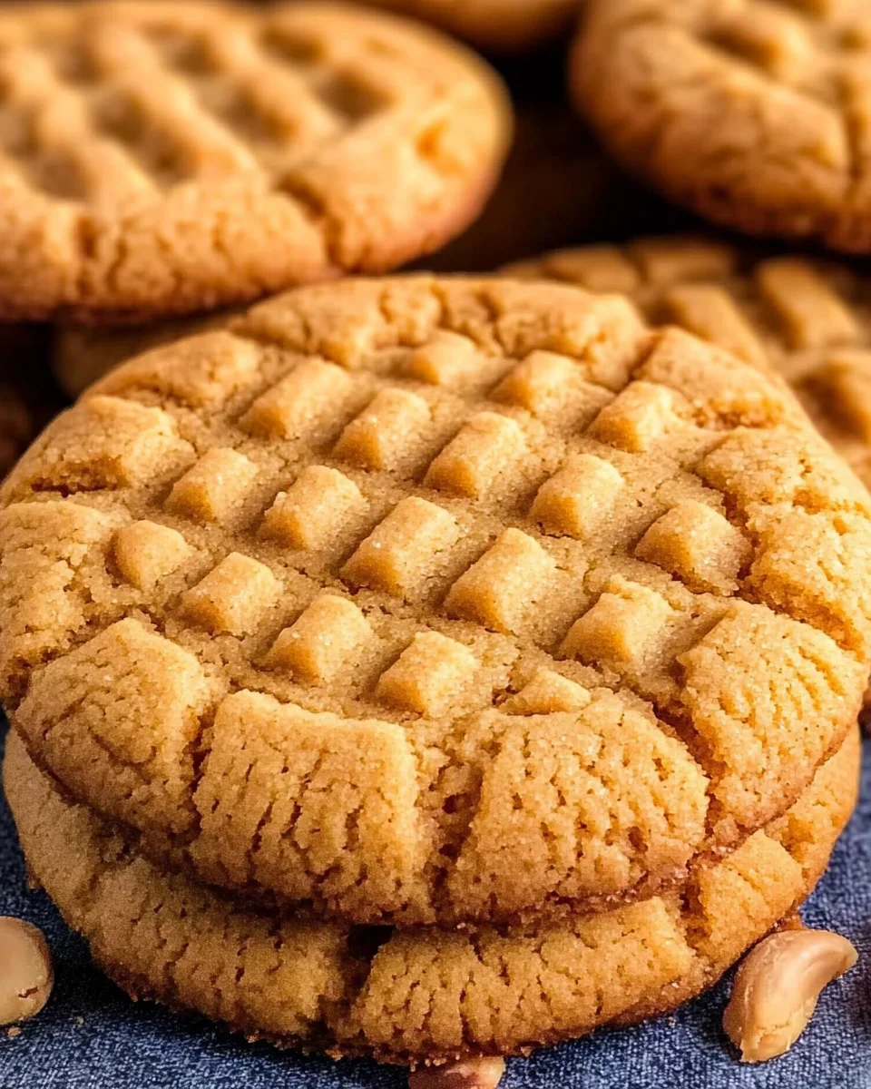 Old-Fashioned Peanut Butter Cookies