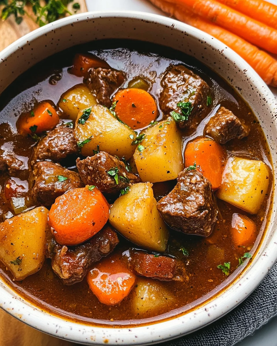 Old Fashioned Beef Stew