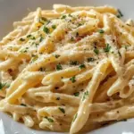 One Pot Creamy Garlic Pasta (Just 20 Minutes!)