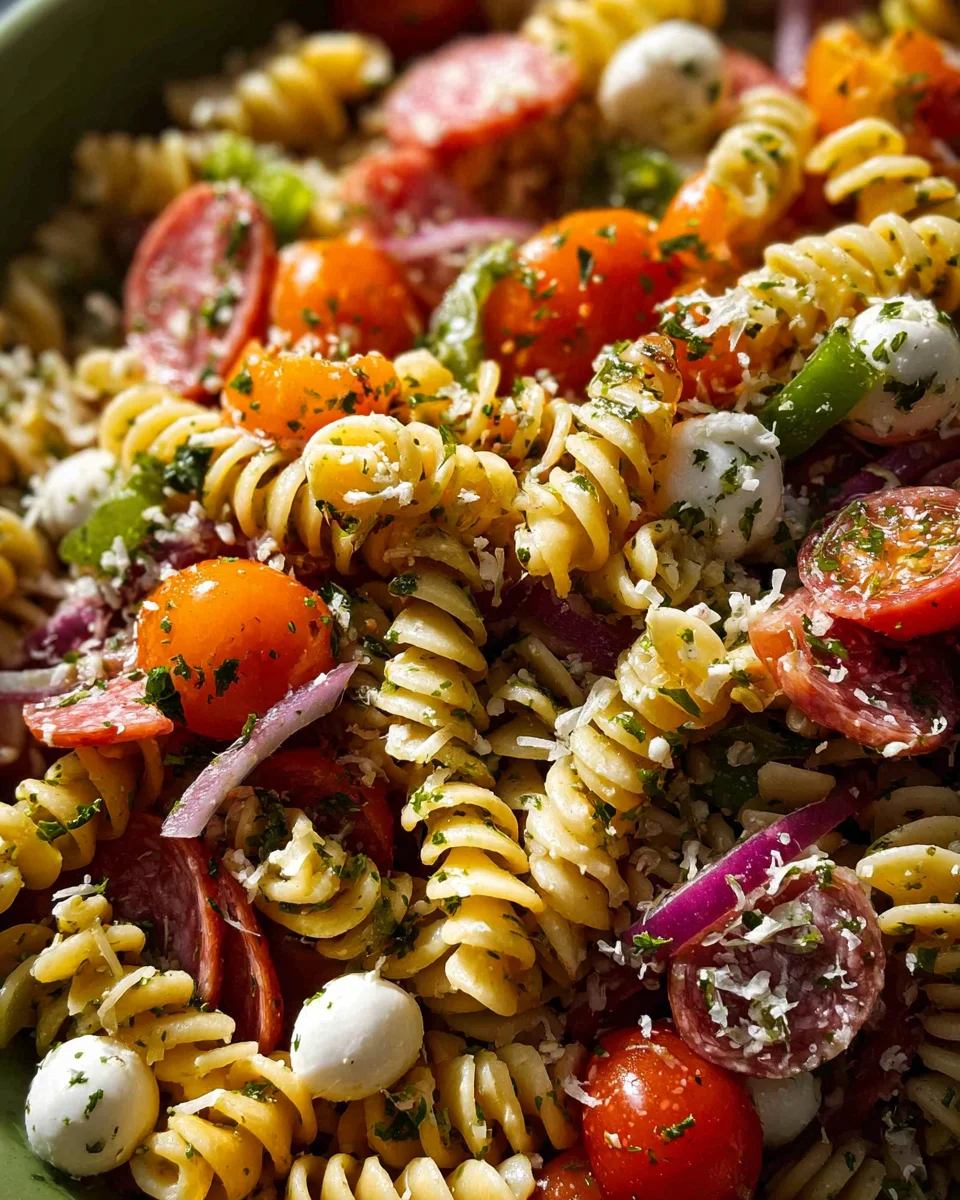 Quick Italian Pasta Salad (with 1 Secret Ingredient) 24 Quick Italian Pasta Salad (with 1 Secret Ingredient)