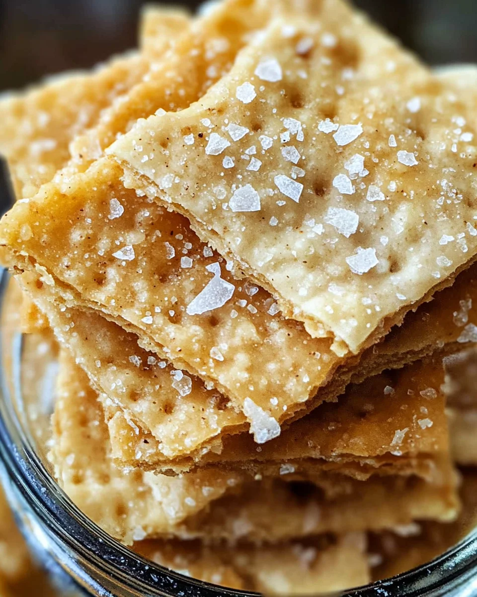 Sourdough Discard Crackers