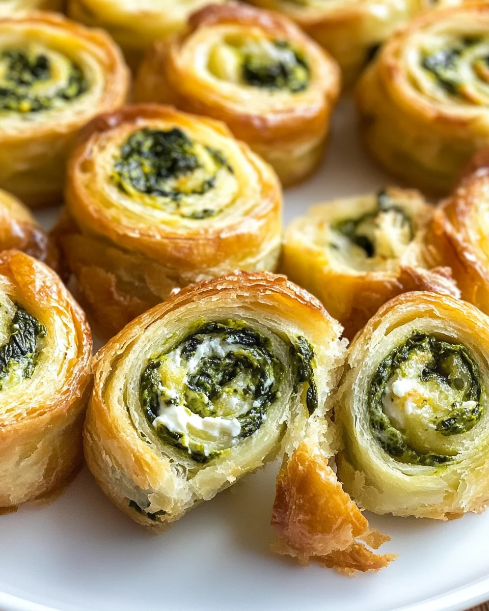 Spinach Dip in Bite-Sized Pinwheels 17 Spinach