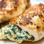 Spinach Stuffed Chicken Breasts