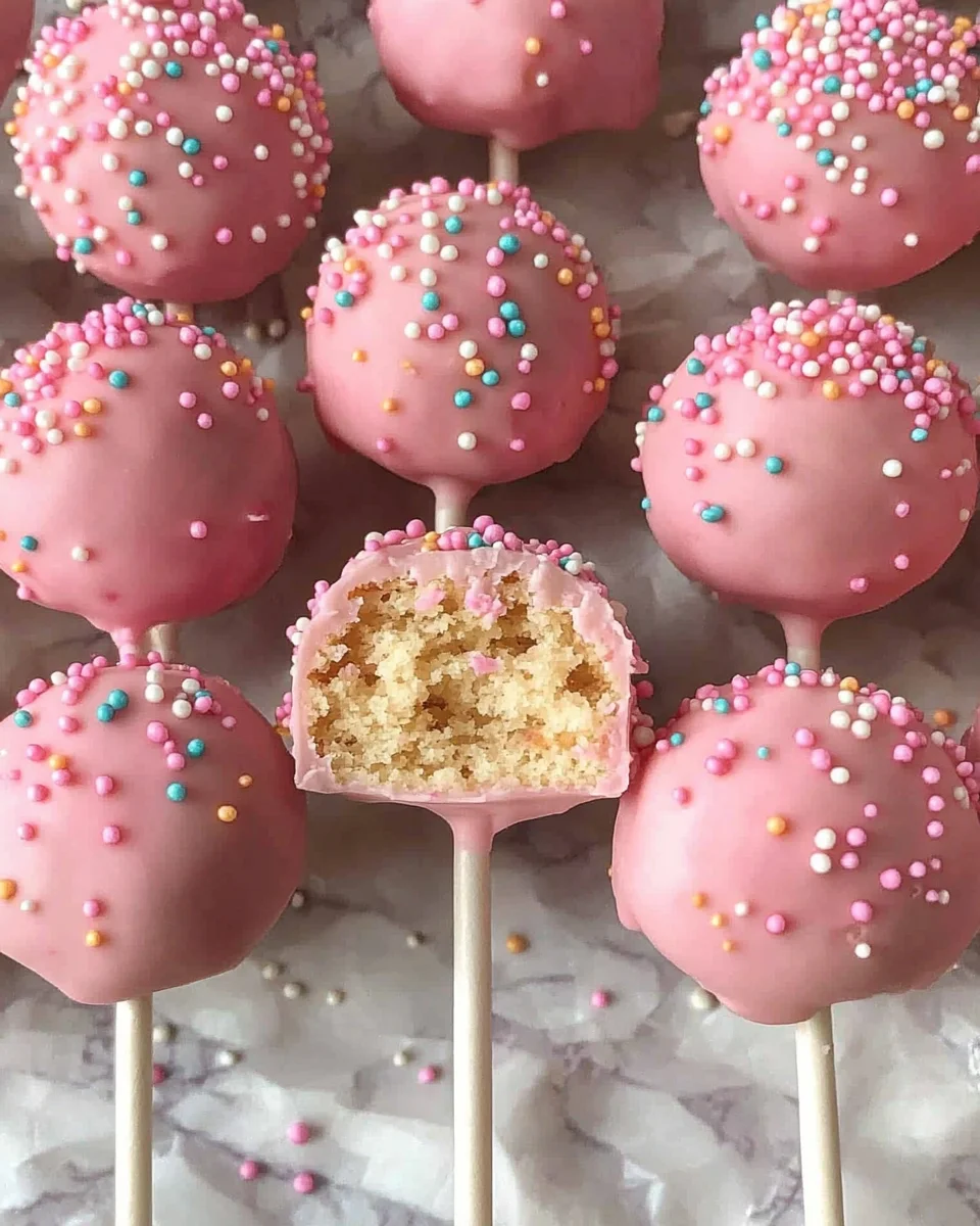 Starbucks Copycat Birthday Cake Pops