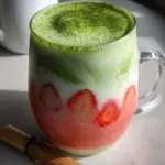 Strawberry Matcha Latte