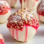 Strawberry Shortcake Candy Apples