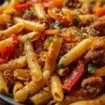 Sweet Pepper & Sausage Pasta