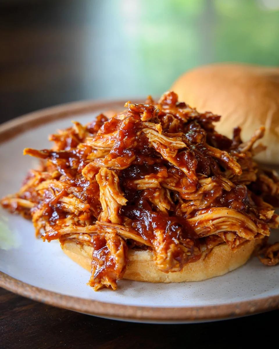The Best Crockpot BBQ Chicken (Easy Pulled Chicken)