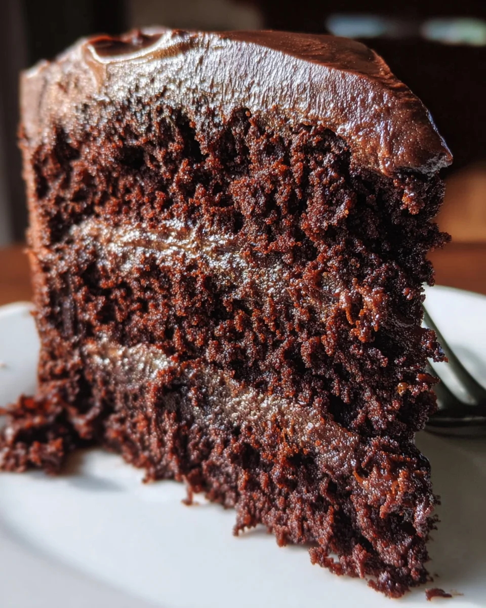 The Most Amazing Chocolate Cake