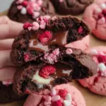 Valentine Ganache Cookies