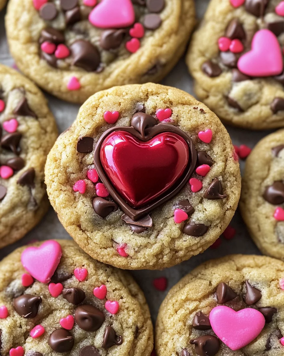 Valentine's Day Chocolate Chip Cookies Recipe