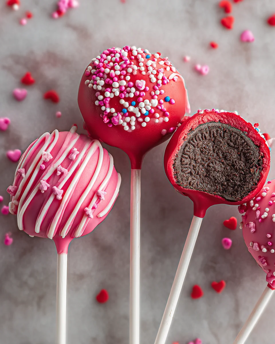 Valentines Day Oreo Pops 2