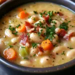 White Bean Soup with Bacon